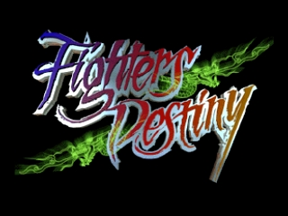 Fighters Destiny title screen for Nintendo 64
